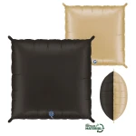 24 inch (61 cm) Grabo Deco-Bicolor Squares Satin Fume Black & Platinum Champagne