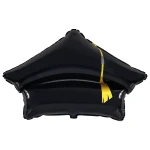 29 inch (74 cm) De Ballonnerie Grad Hat folie ballon