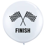 3 ft (90 cm) De Ballonnerie Finish Vlaggen latex ballonnen