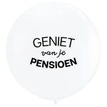 3 ft (90 cm) De Ballonnerie Geniet Van Je Pensioen latex ballon