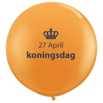 3 ft (90 cm) De Ballonnerie Koningsdag latex ballon