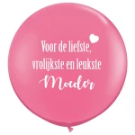 3 ft (90 cm) De Ballonnerie Voor De Liefste Moeder latex ballon
