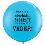 3 ft (90 cm) De Ballonnerie Voor De Sterkste Vader latex ballon