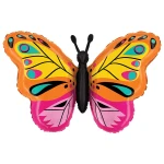 30 inch (76 cm) Grabo Colorful Butterfly folie ballon