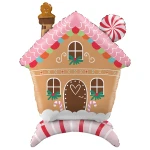 30 Inch (76 cm) Grabo The Standups Gingerbread House folie ballon
