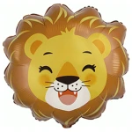 30 inch (77 cm) Flexmetal Lion Head folie ballon