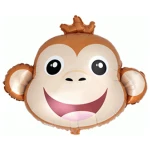 30 inch (77 cm) De Ballonnerie Monkey Head folie ballon