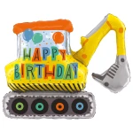 31 inch (79 cm) Grabo Birthday Construction Excavator folie ballon