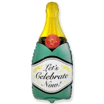 33 inch (83 cm) De Ballonnerie Champagne Bottle folie ballon