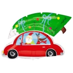 34 inch (86 cm) Anagram Christmas Car folie ballon
