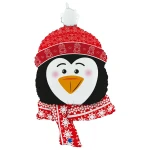 34 Inch (86 cm) Grabo Sweet Penguin Head folie ballon