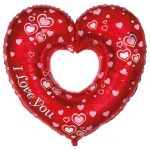 35 inch (88 cm) De Ballonnerie Groovy Love folie ballon
