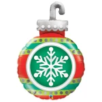35 Inch (89 cm) Qualatex Snowflake Ornament folie ballon