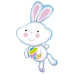 35 Inch (90 cm) Betallic Easter Bunny folie ballon