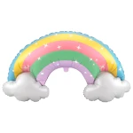 39 inch (99 cm) De Ballonnerie Pastel Rainbow folie ballon