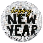 36 Inch (91 cm) Grabo New Year Disco Ball folie ballon