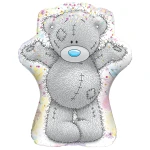 36 Inch (91 cm) Qualatex Tatty Teddy Celebrates folie ballon