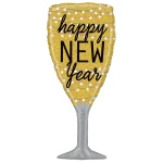 37 Inch (94 cm) Grabo New Year Champagne Glass folie ballon