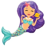 38 inch (96 cm) Qualatex Enchanting Mermaid folie ballon