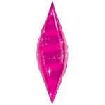 38 inch (96 cm) Qualatex Swirl Taper metallic folie ballon
