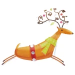 39 inch (99 cm) Anagram Christmas Reindeer folie ballon