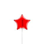 4 inch (10 cm) Grabo Star metallic folie ballonnen