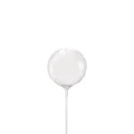 4 inch (10 cm) Qualatex Round metallic folie ballonnen