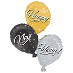 40 Inch (102 cm) Grabo Happy New Year Balloon Trio folie ballon