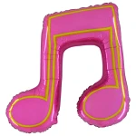 40 Inch (102 cm) Grabo Music Note Double Pink folie ballon