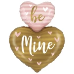 42 Inch (107 cm) Grabo Be Mine Heart Duo folie ballon