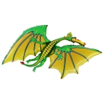 43 inch (100 cm) Grabo Dragon Green folie ballon