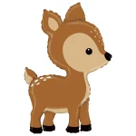 43 inch (109 cm) Grabo Woodland Deer folie ballon