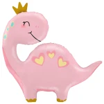 44 inch (112 cm) Grabo Pink Dino folie ballon