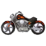 45 inch (115 cm) De Ballonnerie Custom Moto Black folie ballon