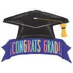 45 inch (114 cm) Grabo Congrats Grad Banner folie ballon