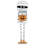 5 ft (164 cm) Grabo Special Delivery Mummy folie ballon