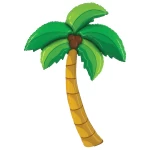 5 ft (170 cm) Grabo Special Delivery Palm Tree folie ballon