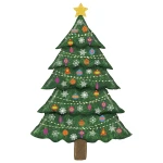 5 ft (159 cm) Grabo Special Delivery Christmas Tree folie ballon