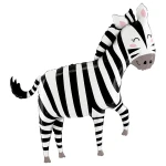 50 Inch (127 cm) Grabo Jungle Zebra folie ballon