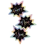 51 Inch (130 cm) Grabo Opal New Year Trio folie ballon