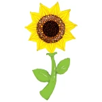 67 inch (170 cm) Grabo Special Delivery Fresh Picks Sunflower folie ballon