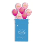 7 heliumballonnen in een doos | Birthday Dots & Sparkles (#29304)
