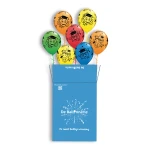 7 heliumballonnen in een doos | Graduation Smileys (#48367)