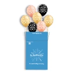 7 heliumballonnen in een doos | Happy New Year Dots (#80679)