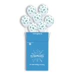 7 heliumballonnen in een doos | Tropical Greenery (#91130)