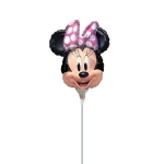 9 inch (22 cm) Anagram Air-filled Minnie Mouse Forever folie ballon
