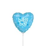 9 inch (22,5 cm) Grabo Air-filled Baby Boy folie ballon