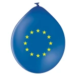 B95 (28 cm) De Ballonnerie Europa kopdruk latex ballonnen