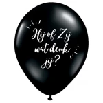 B95 (28 cm) De Ballonnerie Hij Of Zij? Heliumdruk ballonnen