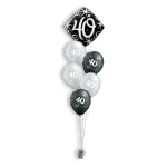 Ballonboeket 40 Elegant Sparkles & Swirls (#30012)